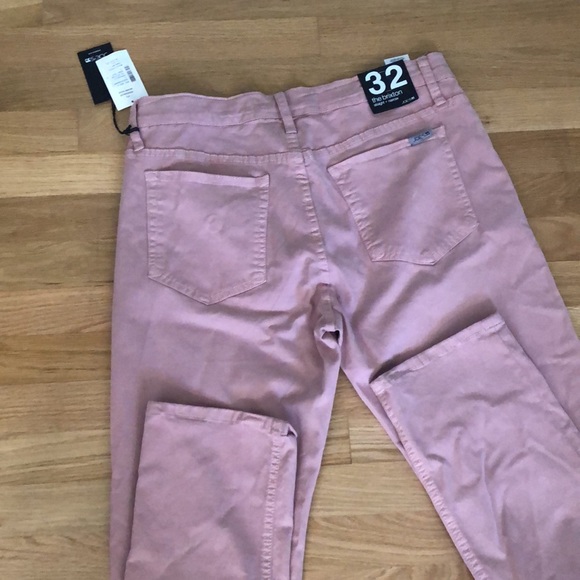 NWT JOE'S Jeans Pants The Brixton Straight Narrow Adobe Rose 36 - Picture 2 of 2
